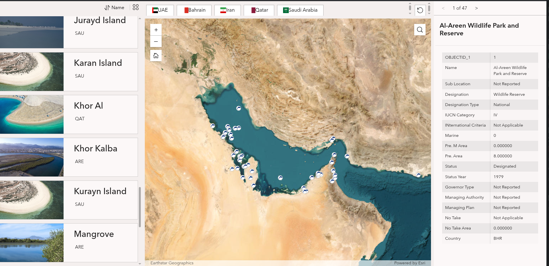 Marine Protected Area Navigator