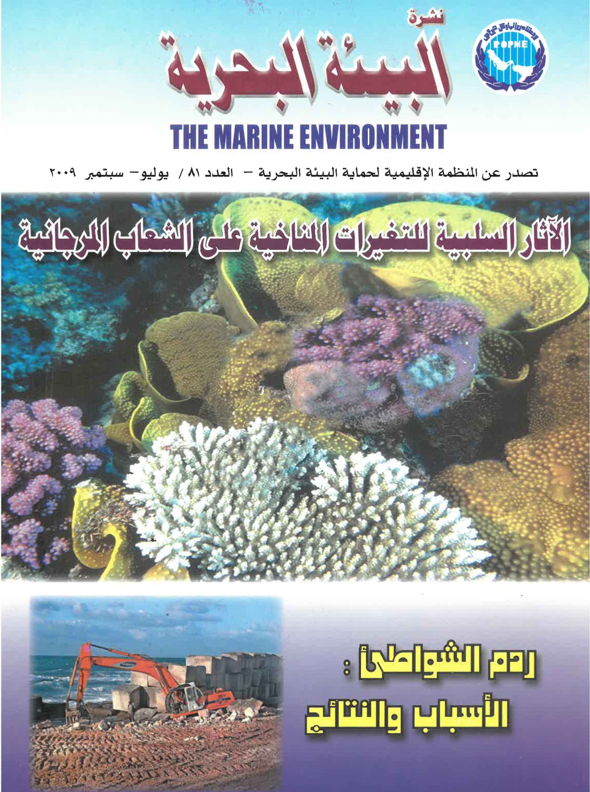 النشرة الإخبارية رقم 81 للمنظمة الإقليمية لحماية البيئة البحرية